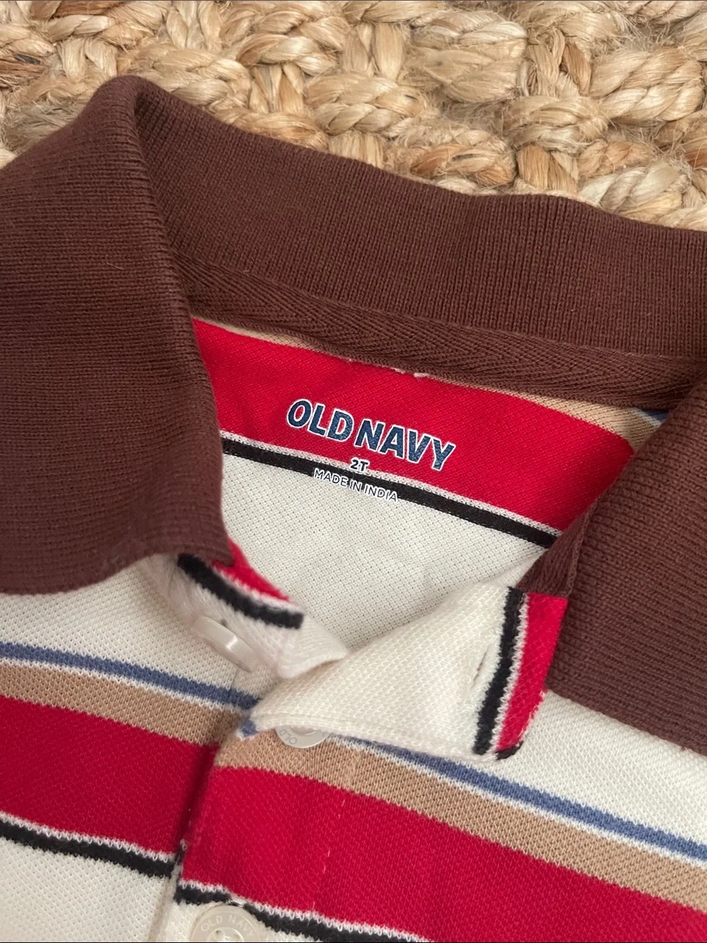 Old Navy Striped Polo Shirt